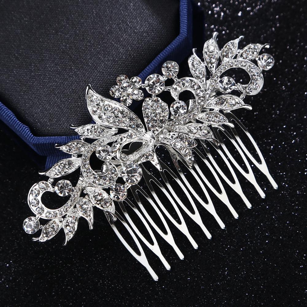 Hiuskoru, ROMANCE|Norma -hopeansävyinen kimaltava hiuskoriste