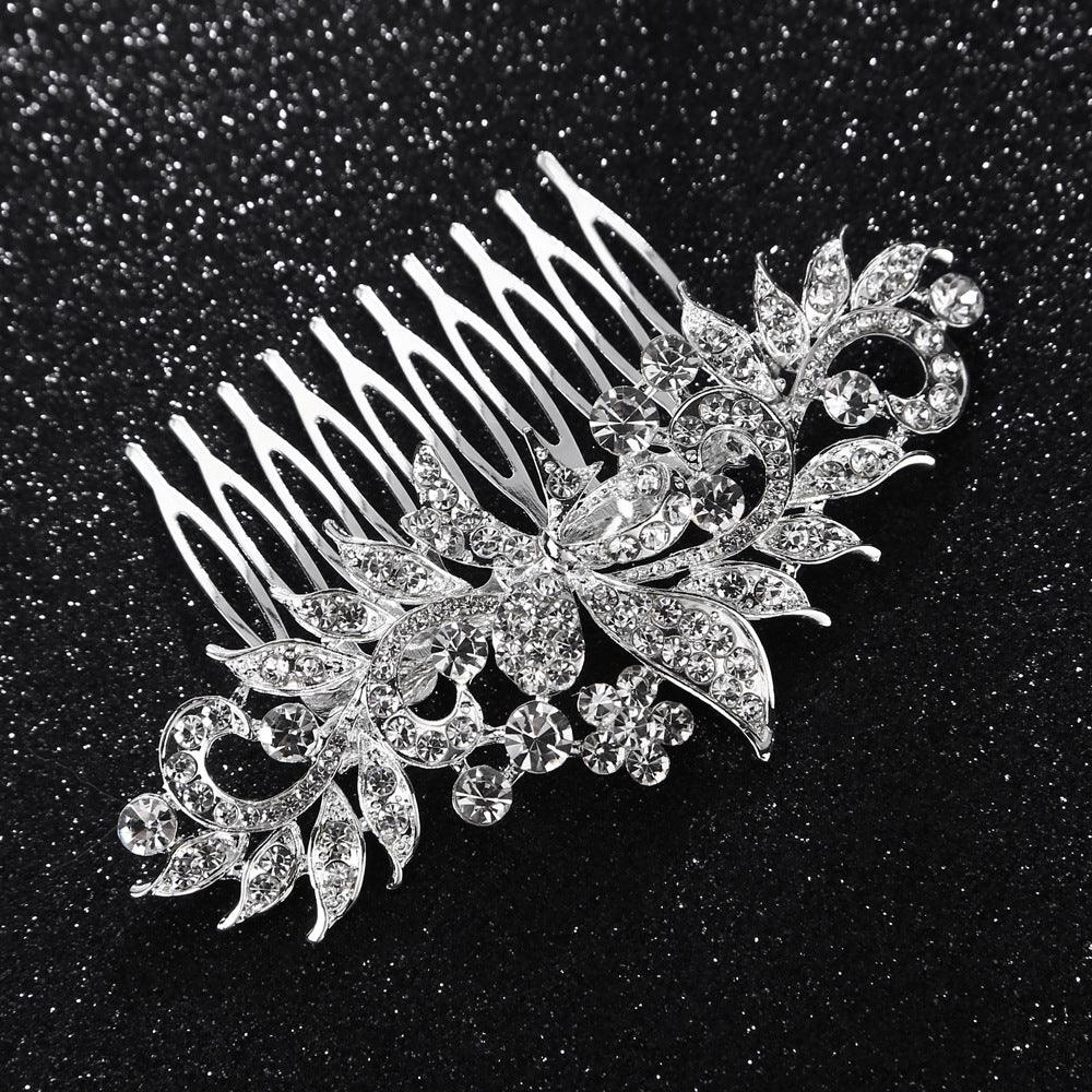 Hiuskoru, ROMANCE|Norma -hopeansävyinen kimaltava hiuskoriste