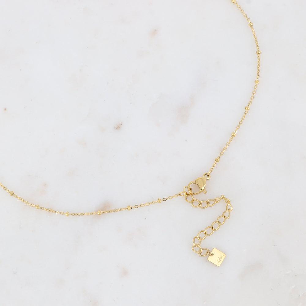BOHM PARIS|Collier Ronan -rhodonite - rhodoniitti luonnonkivikaulakoru
