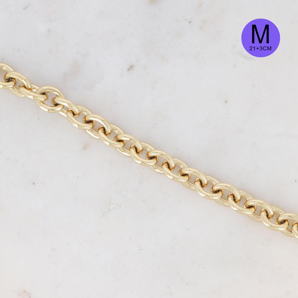 BOHM PARIS Stockholm|Bracelet Soufyane -surgical steel bracelet (gold)