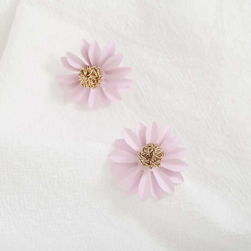 FRENCH RIVIERA|Summer Dahlia -vaaleanpunaiset kukkakorvanapit