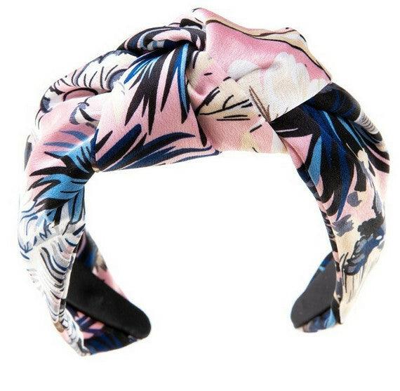 Headband|SUGAR SUGAR, Waikiki pink floral bow headband