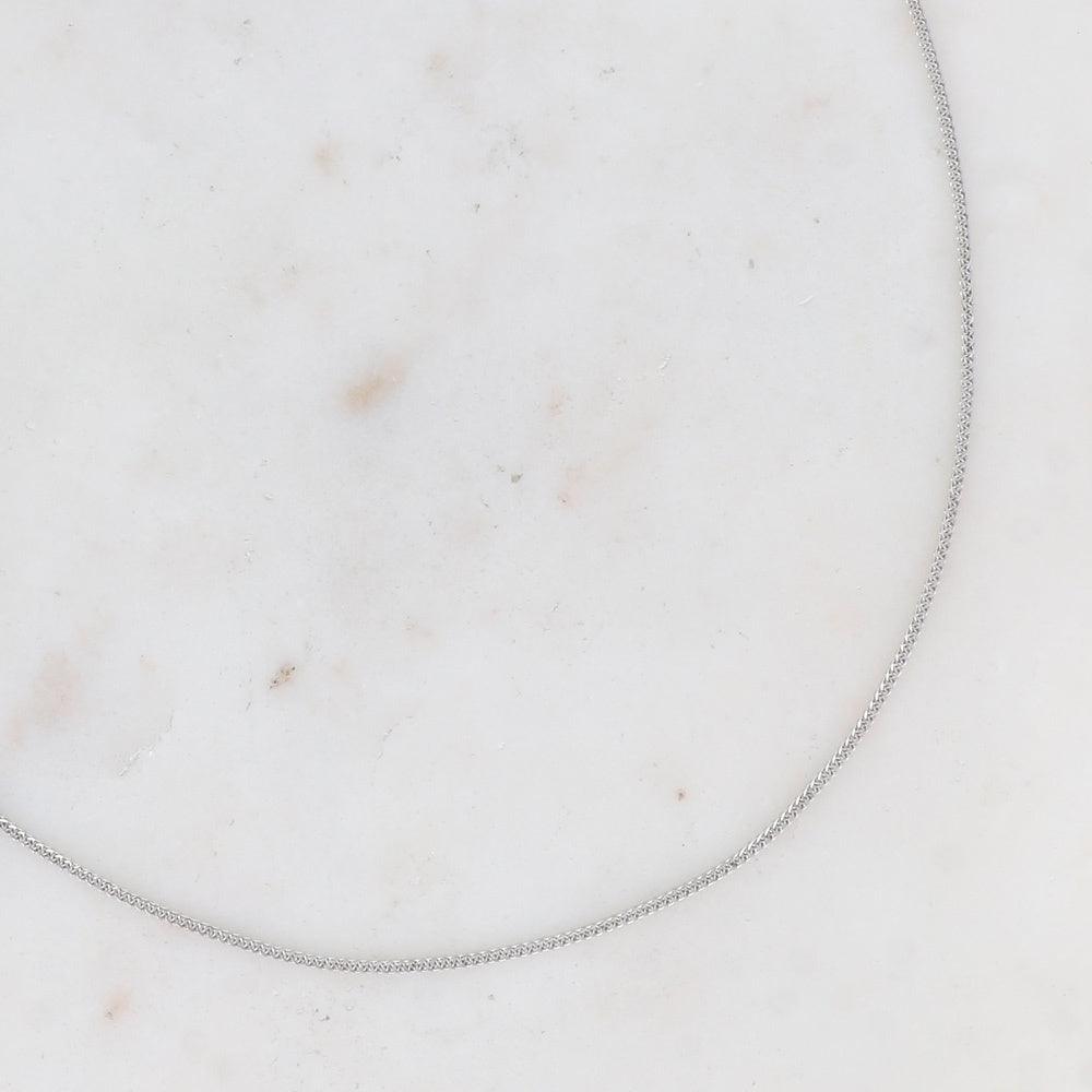 BOHM PARIS Stockholm|Collier Kim -kirurginteräsketju (hopea, 60cm)