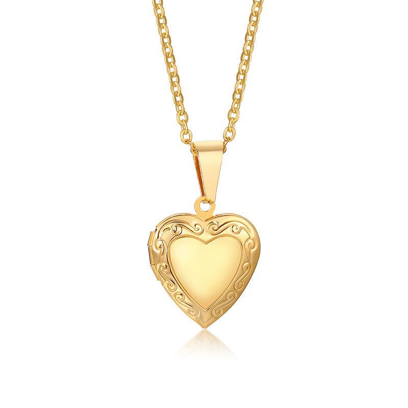 FRENCH RIVIERA|Bella surgical steel heart locket