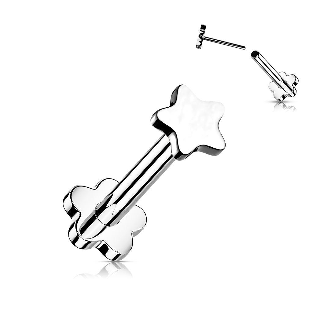 Titaani rustokoru/traguskoru, Push In Star 2 in 1 -labret