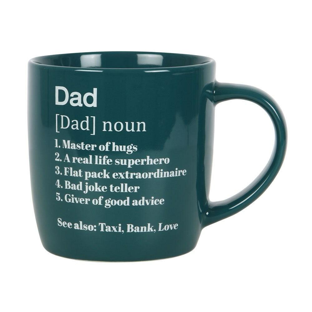 Muki, Dad Definition -sininen muki isälle