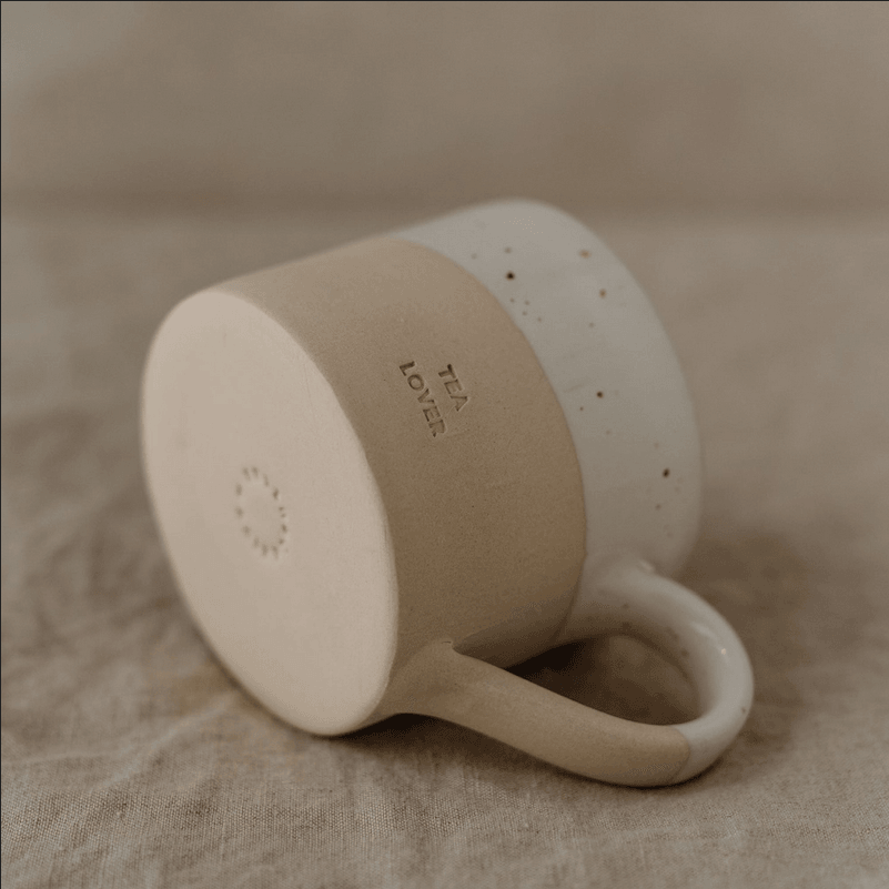 Muki, Tea Lover Mug -käsintehty tekstimuki