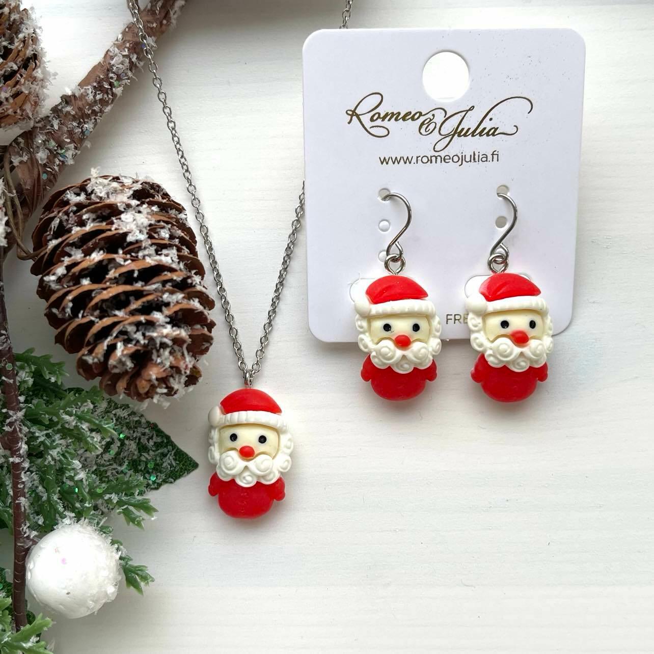 Joulukaulakoru, Little Santa -suloinen joulupukki kaulakoru