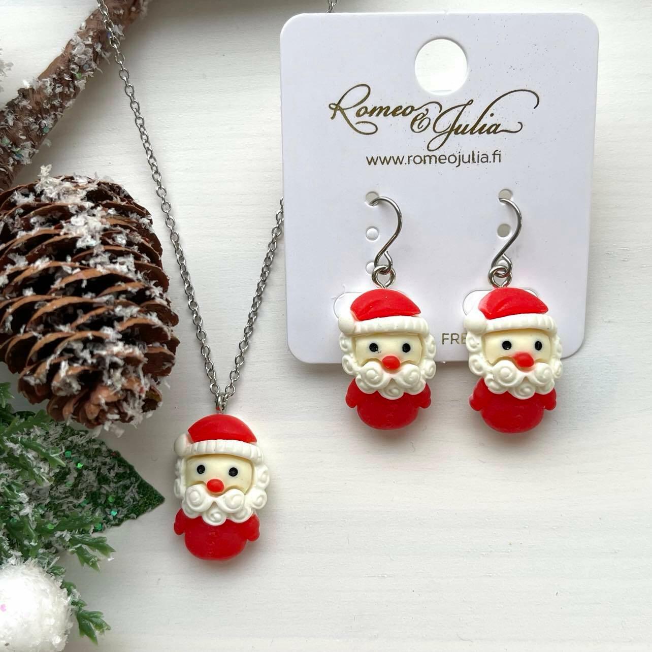 Joulukaulakoru, Little Santa -suloinen joulupukki kaulakoru