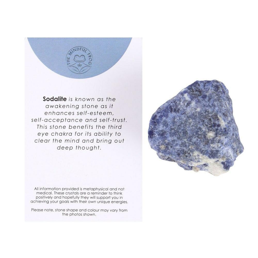 Sodalite Healing Rough Crystal -sodaliitti raakakivi