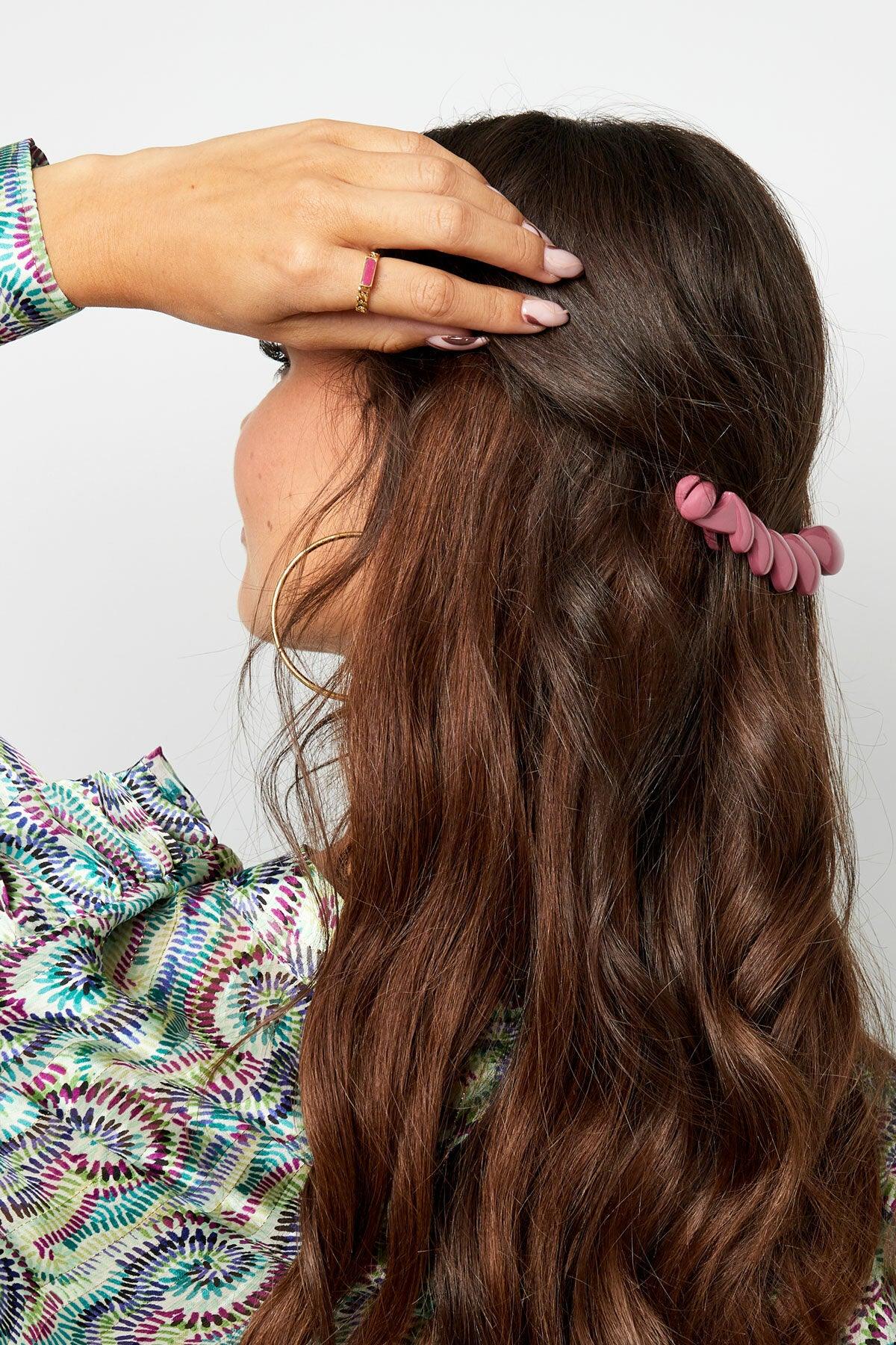 SUGAR SUGAR, Mornings in Rome Hair Clip -violetti hiusklipsi