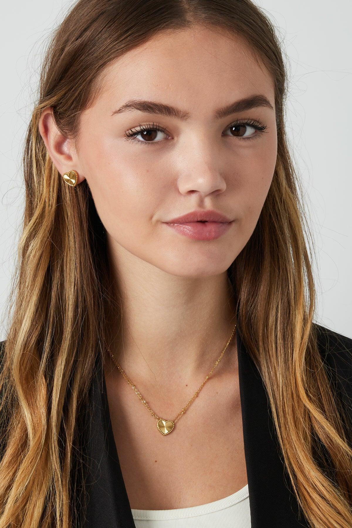 FRENCH RIVIERA | Be Mine -kiruruginteräksinen korusetti (kaksi väriä)