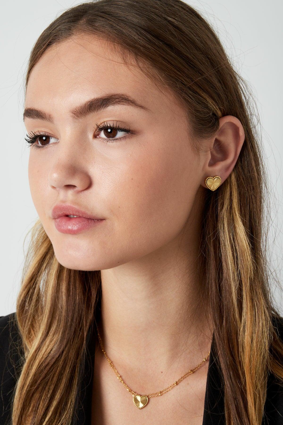 FRENCH RIVIERA | Be Mine -kiruruginteräksinen korusetti (kaksi väriä)