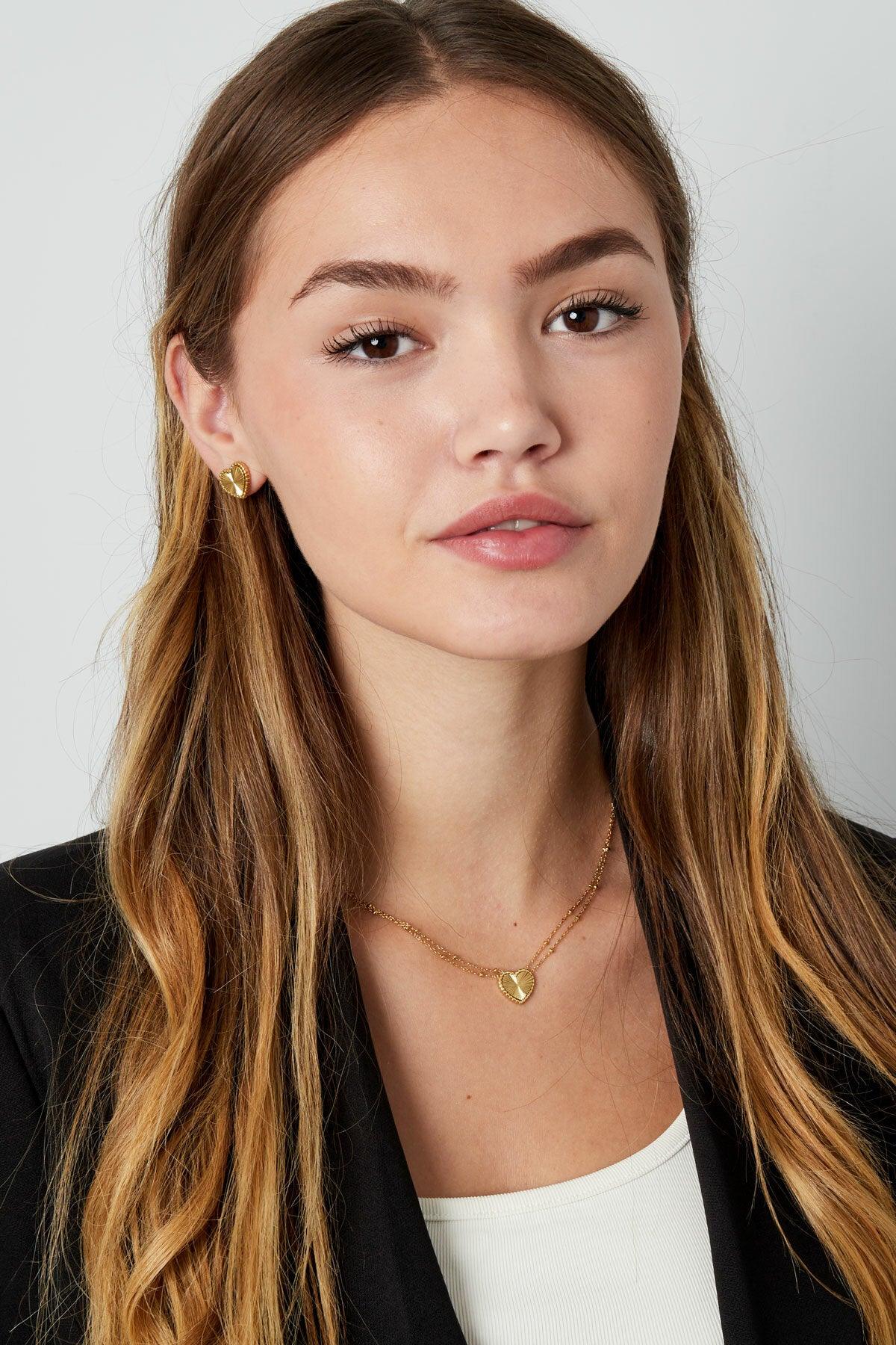 FRENCH RIVIERA | Be Mine -kiruruginteräksinen korusetti (kaksi väriä)