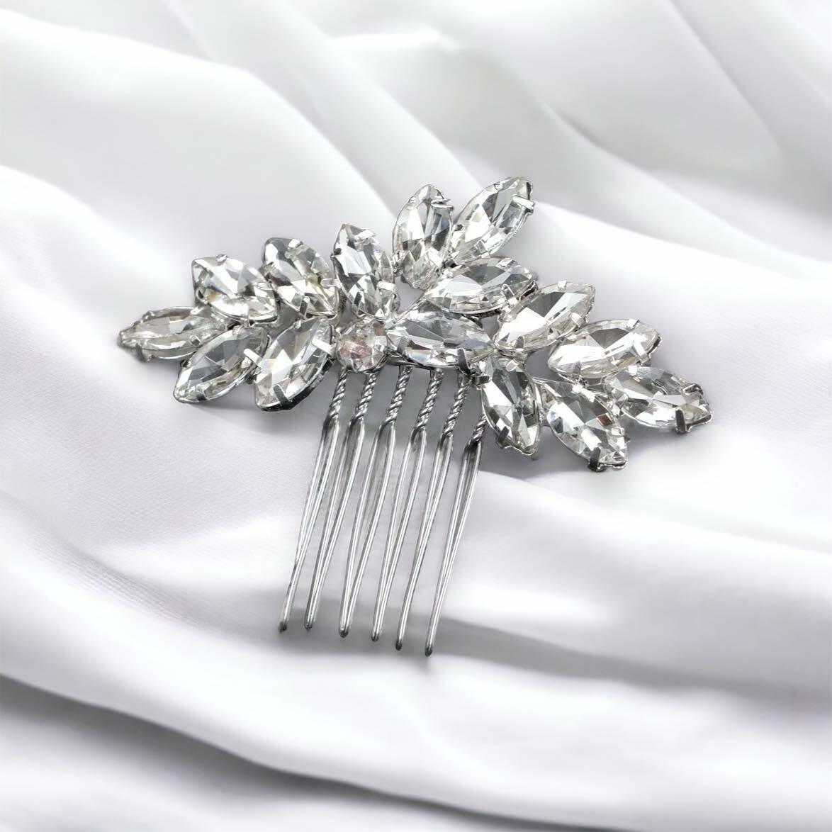 Hiuskoru, ROMANCE | Diana -hopeansävyinen nutturakoriste