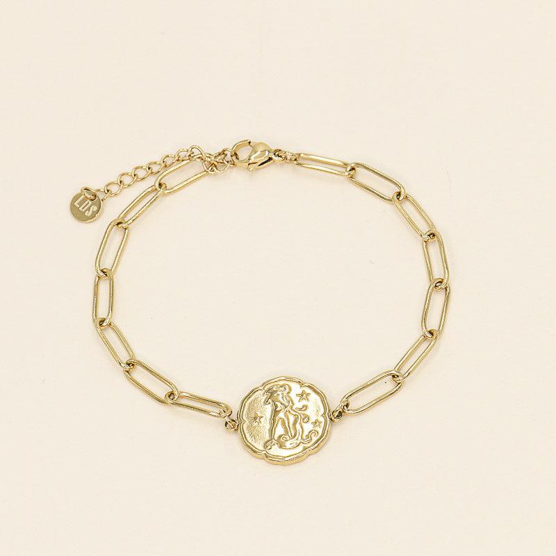 LILAS DE SEINE|Astro horoscope bracelet made of surgical steel