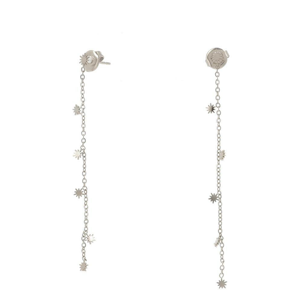 IKITA PARIS|Étoile -tähtikoristeiset kirurginteräskorvakorut