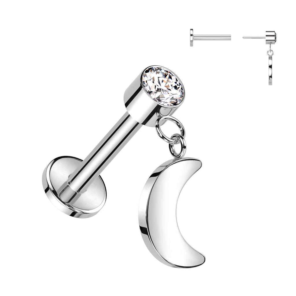 Titaani rustokoru/traguskoru, Push In Dangly Moon in Silver