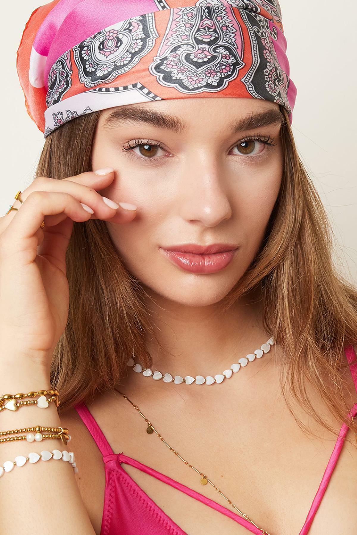 FRENCH RIVIERA | Summer Love -kirurginteräskaulakoru sydämin