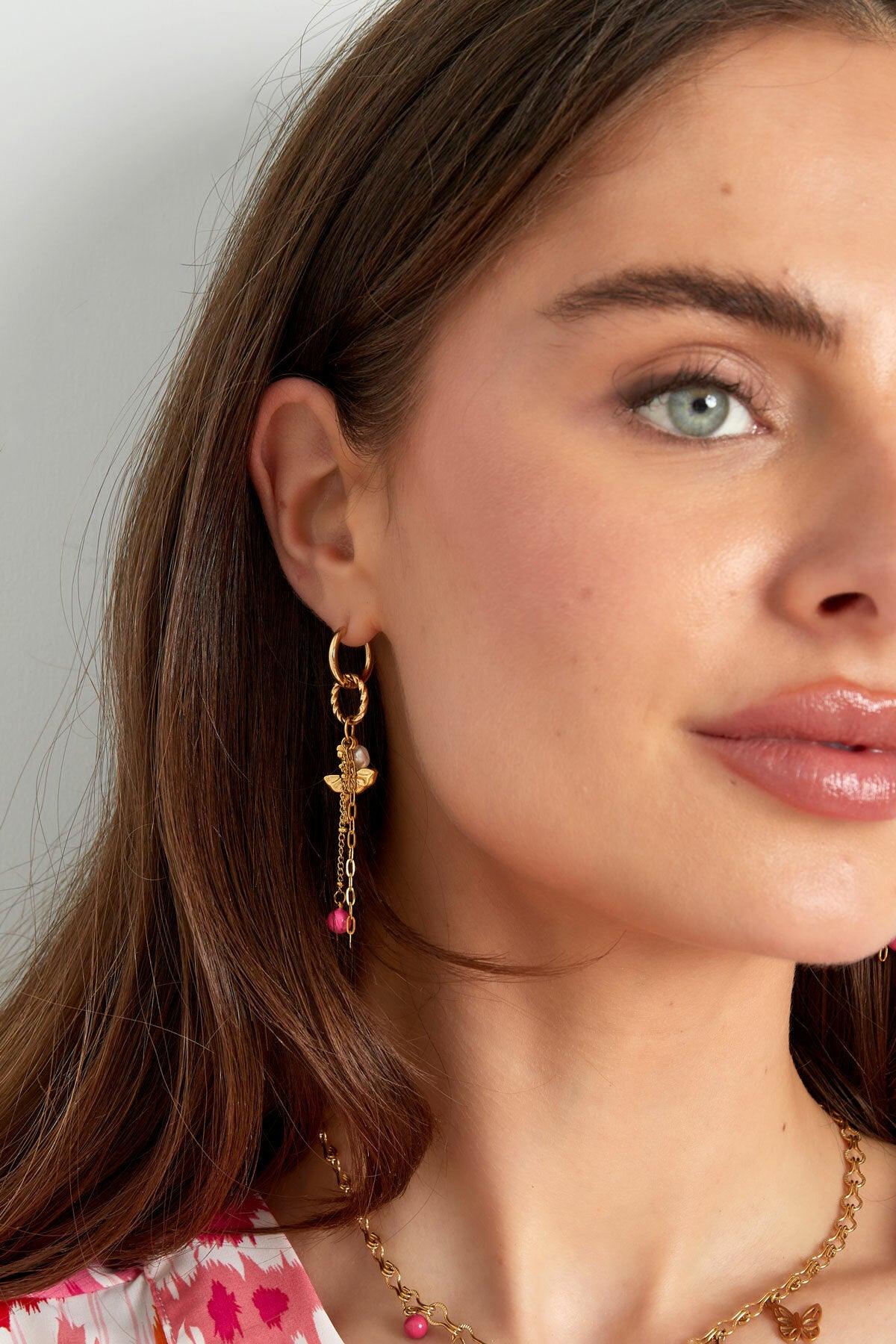 FRENCH RIVIERA | Dancer -kirurginteräsrenkaat tanssijakoristein