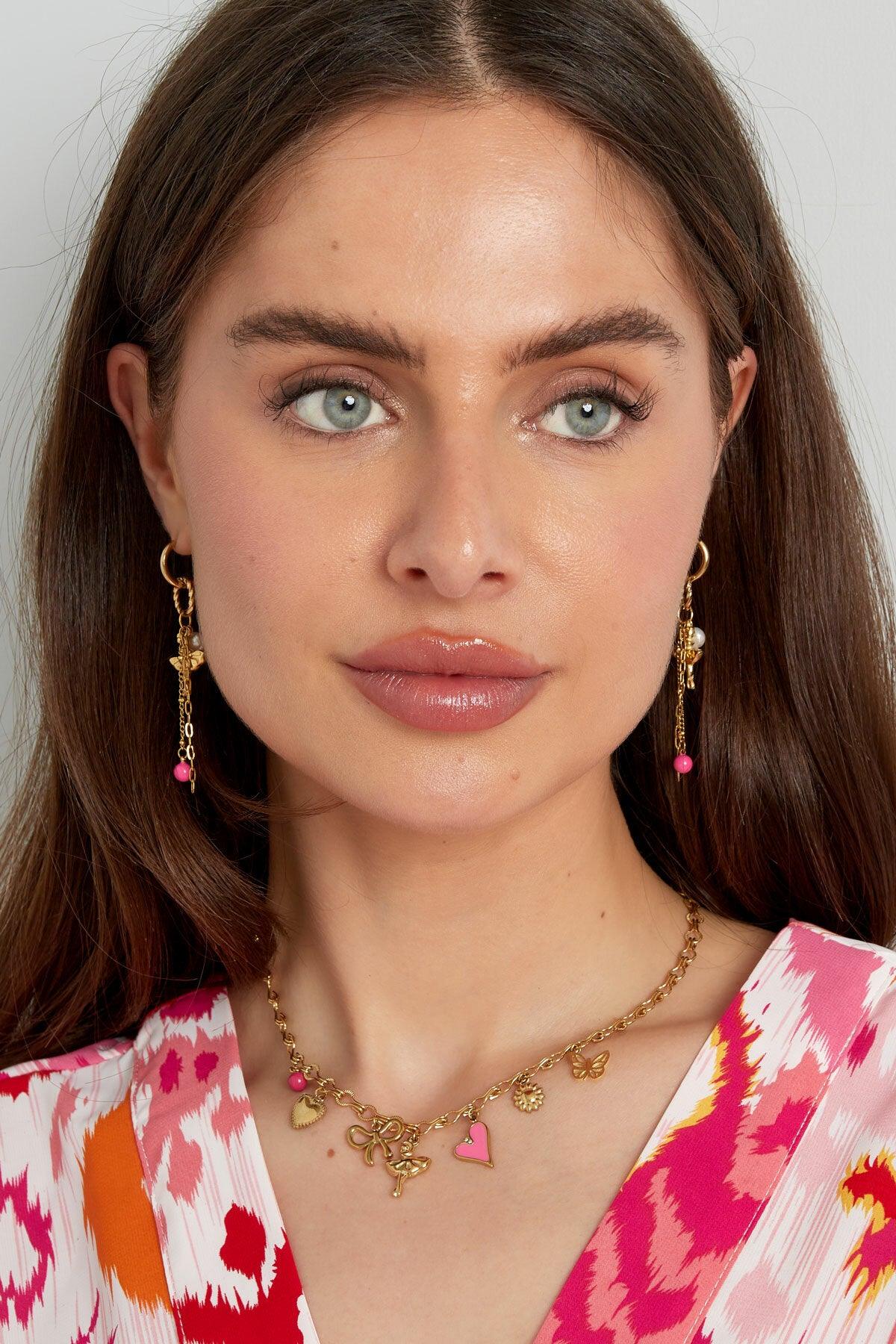 FRENCH RIVIERA | Dancer -kirurginteräsrenkaat tanssijakoristein