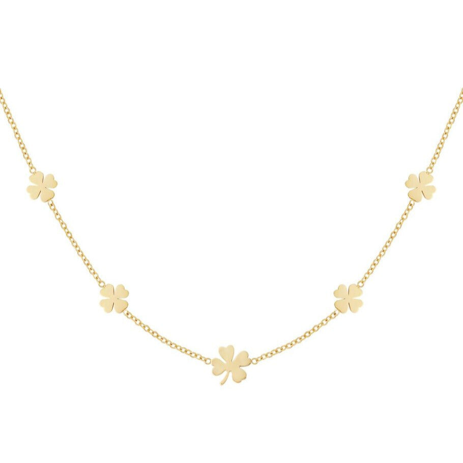 French Riviera | Félicité – onnenapila kirurginteräskaulakoru (kulta)