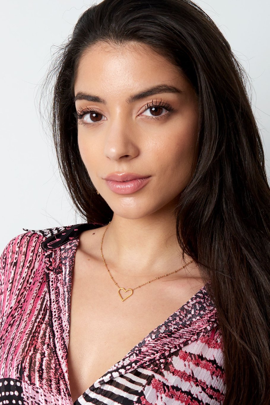 French Riviera | Amour Line – sydänkaulakoru (kulta)