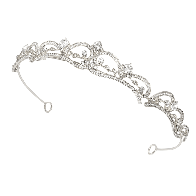 ATHENA BRIDAL, Sabine -hopeinen tiara