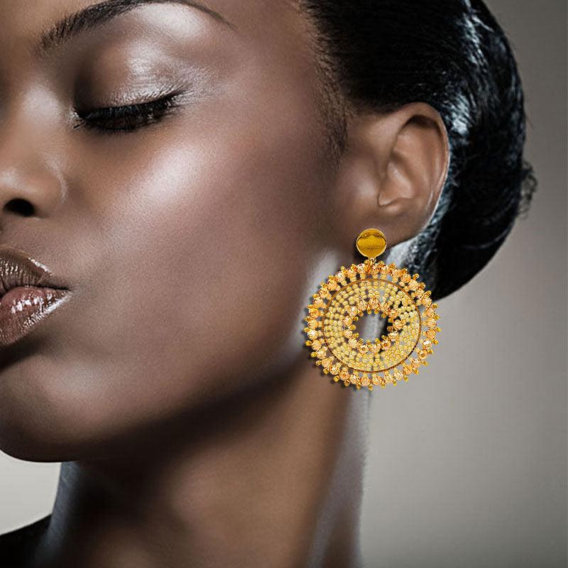 FRENCH RIVIERA | Vacay -beigensävyiset kirurginteräskorvakorut