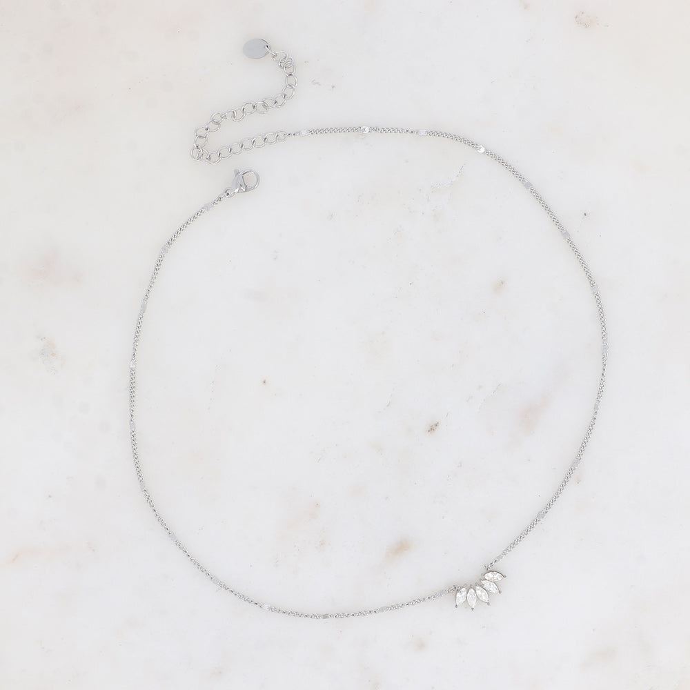 BOHM PARIS | Collier Valéria – siro kaulakoru (hopea)