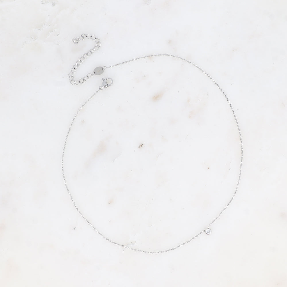 Minimalistinen Petite Nova -kaulakoru, pituus 36 + 7 cm.