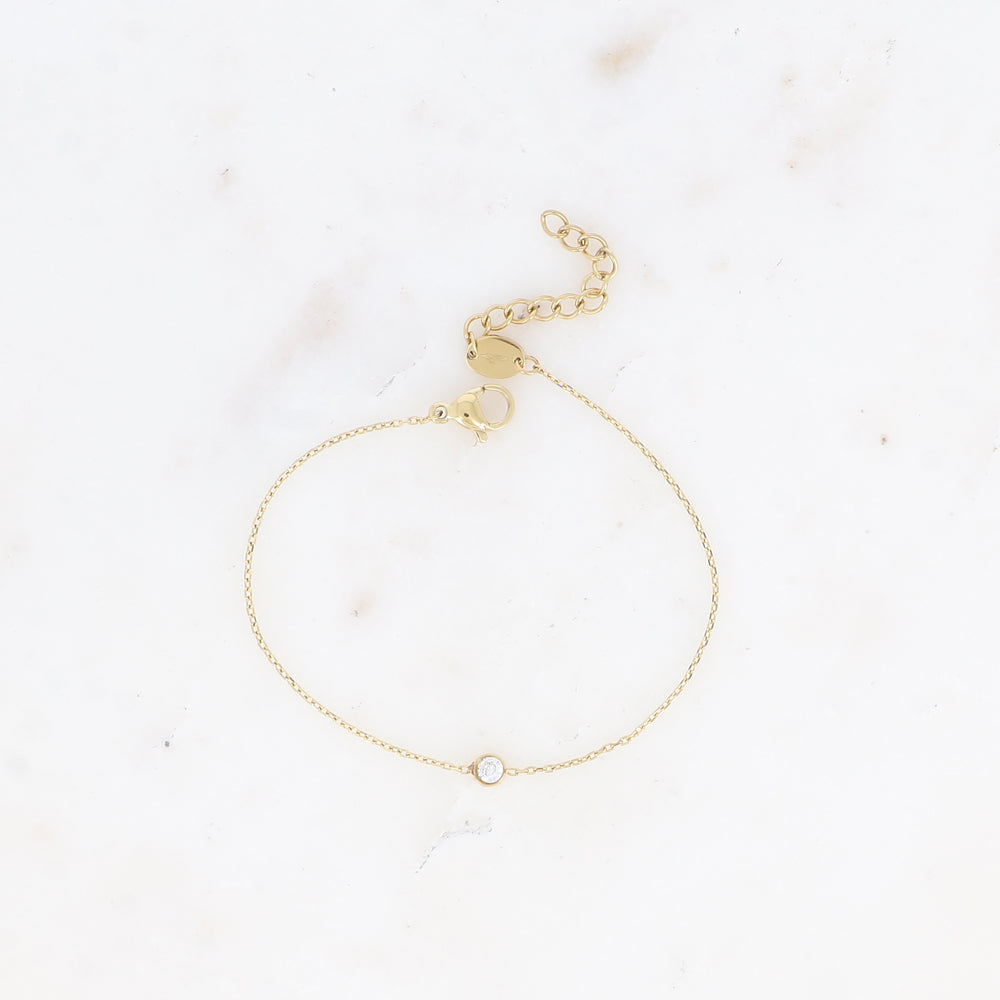 BOHM PARIS | Petite Nova – siro rannekoru (kirkas, kulta)