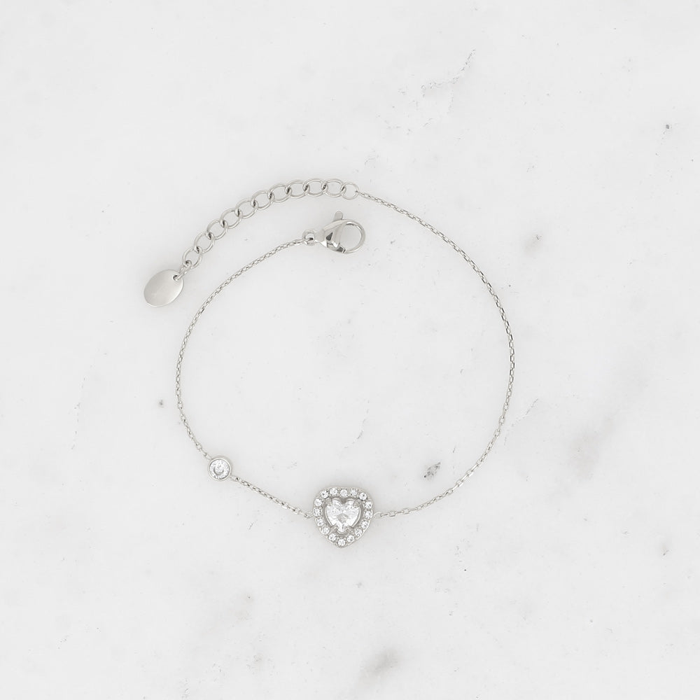 BOHM PARIS | Coeur Lumière – kirurginteräksinen sydänrannekoru