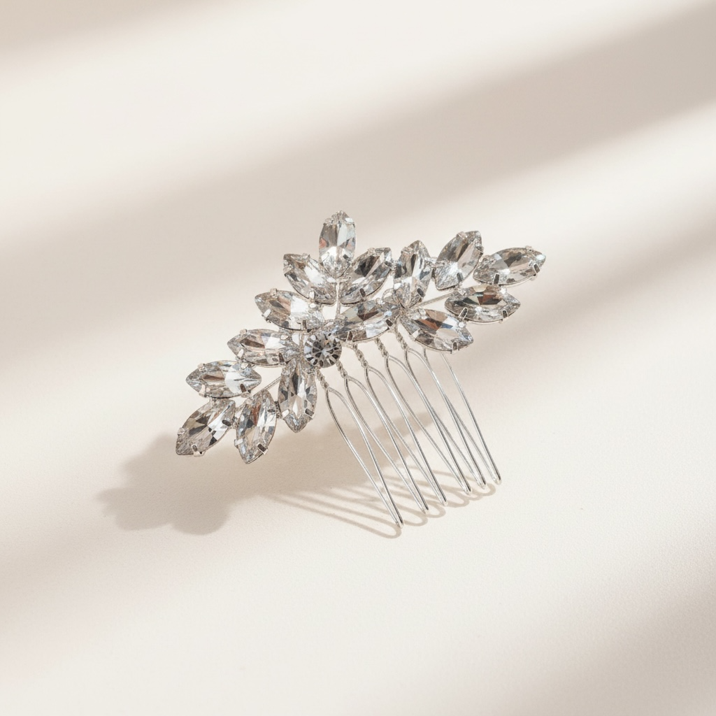 Hiuskoru, ROMANCE | Diana -hopeansävyinen nutturakoriste