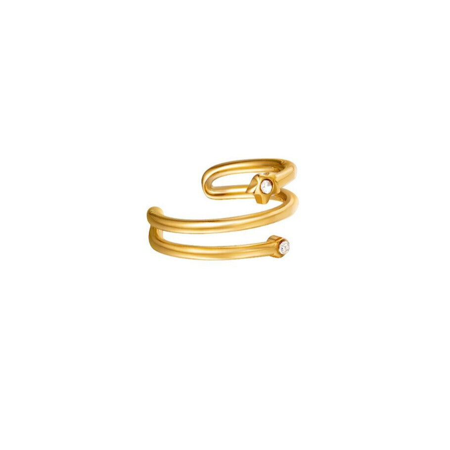 FRENCH RIVIERA | Minimal Glow -kullanvärinen ear cuff