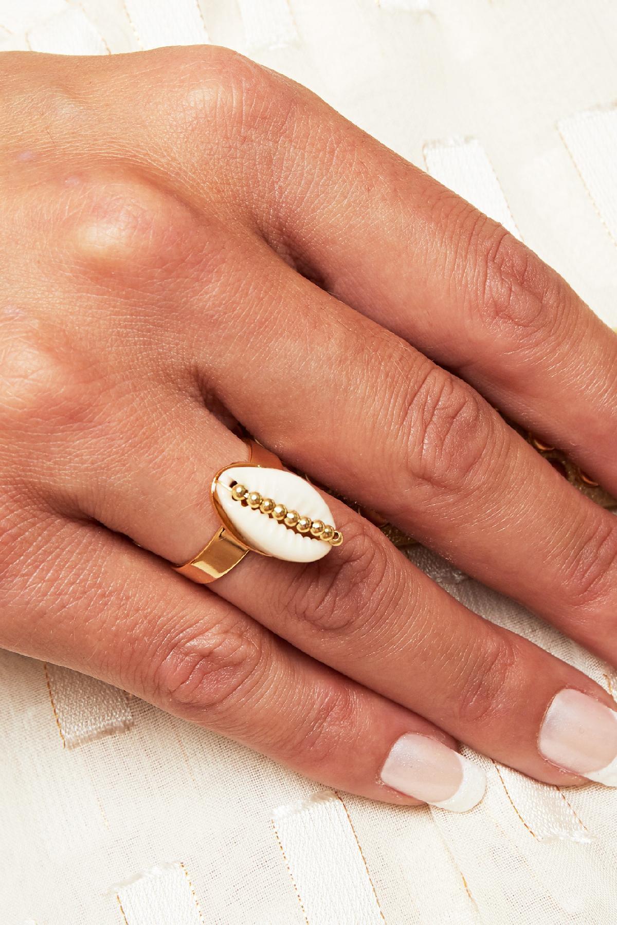 FRENCH RIVIERA | Summer Ring -simpukkasormus