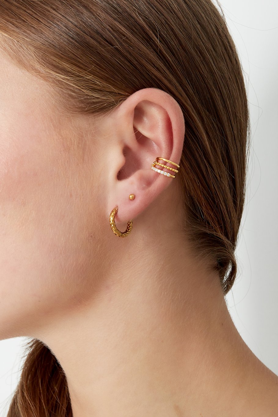 FRENCH RIVIERA | Harmony Shine -kullanvärinen ear cuff