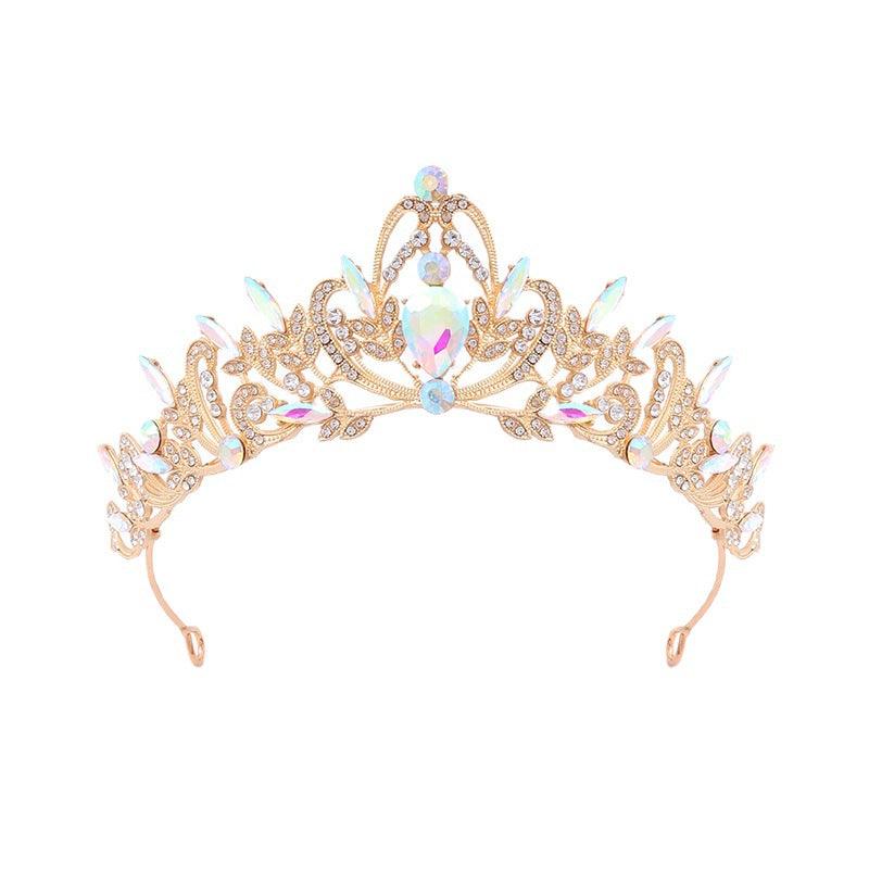 ROMANCE, Aurora -kullanvärinen tiara aurora borealis kivillä