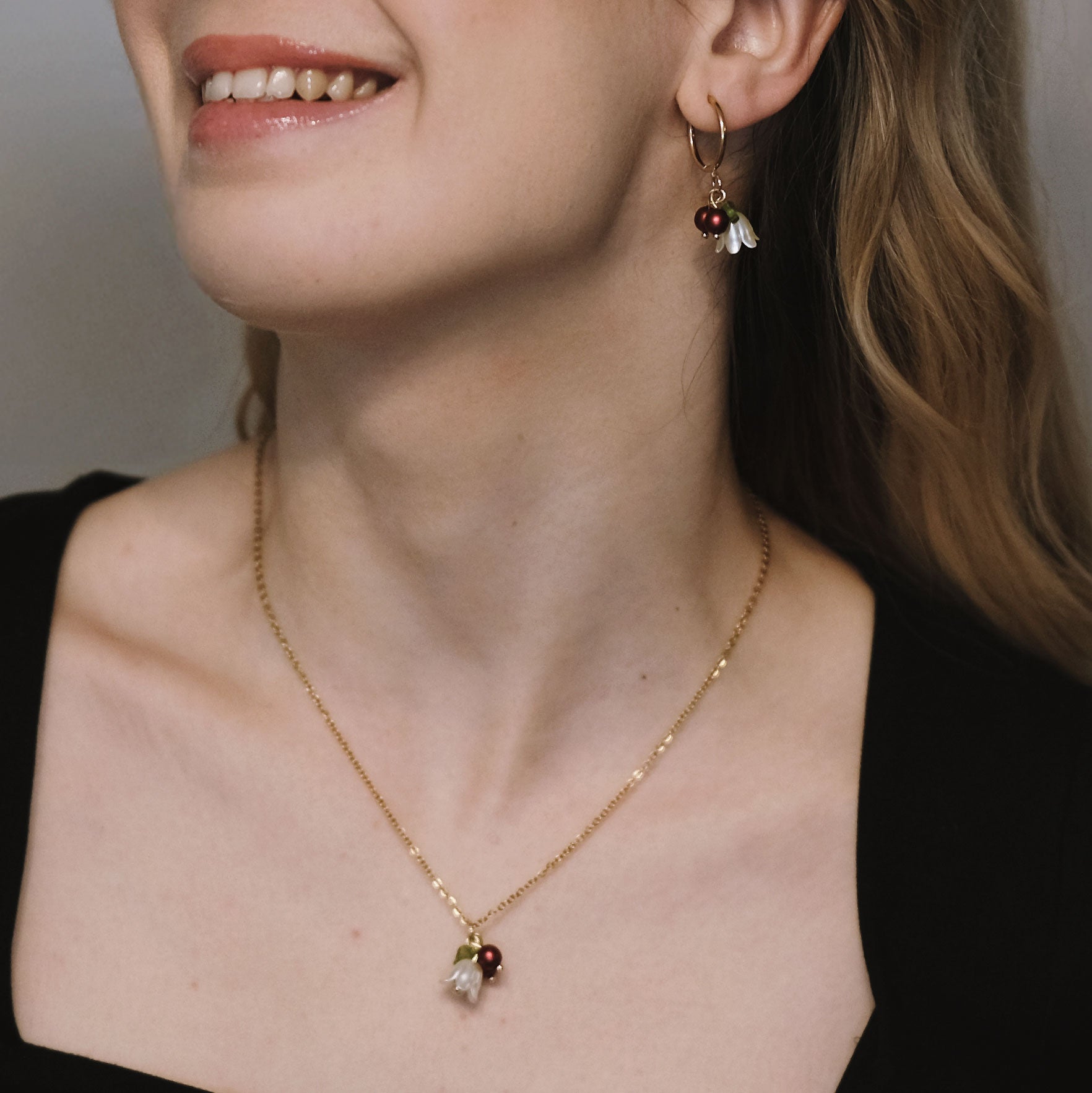 Floréa joulumarja -käsintehty kukkakaulakoru