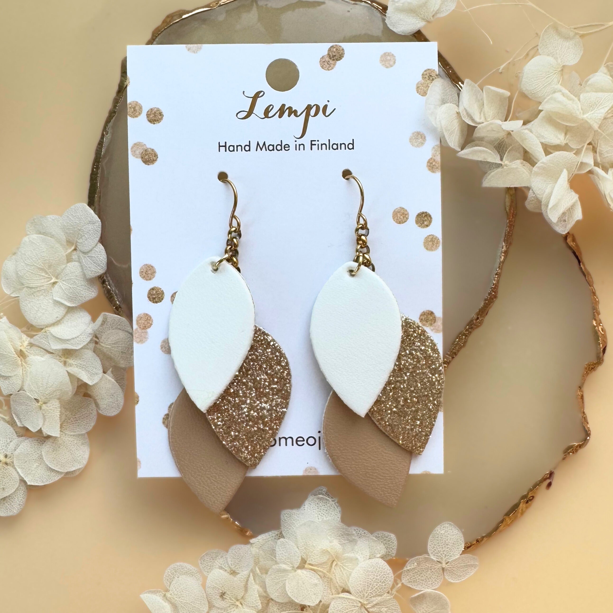 LEMPI®-korvakorut, Pikku Vilja (glitter latte)