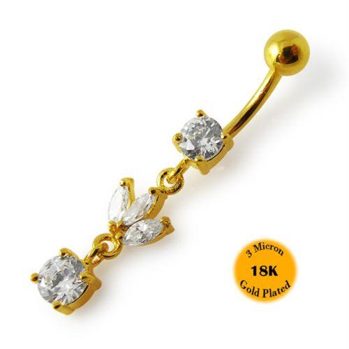 Kullattu napakoru, Brielle -roikkuva napakoru