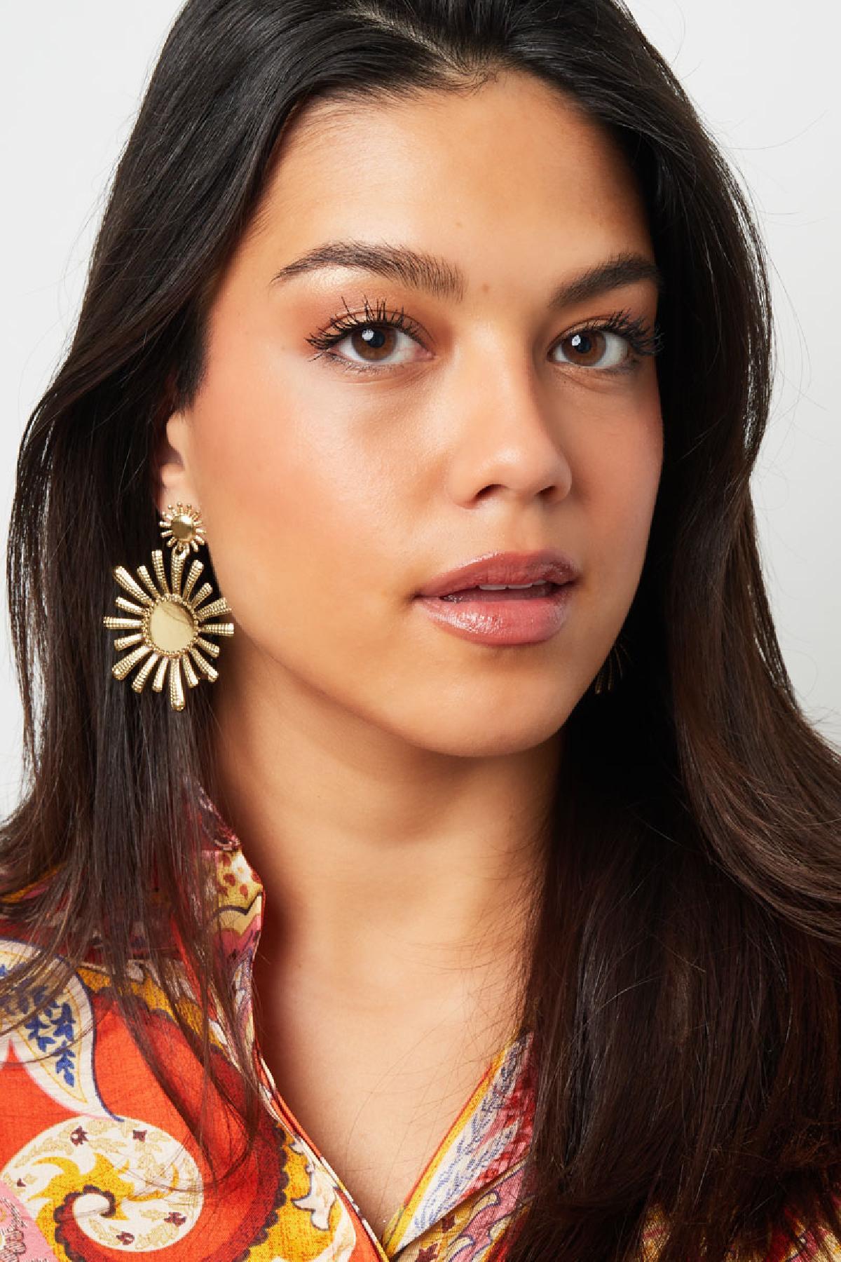 FRENCH RIVIERA | Arabella -kultaiset kirurginteräskorvakorut