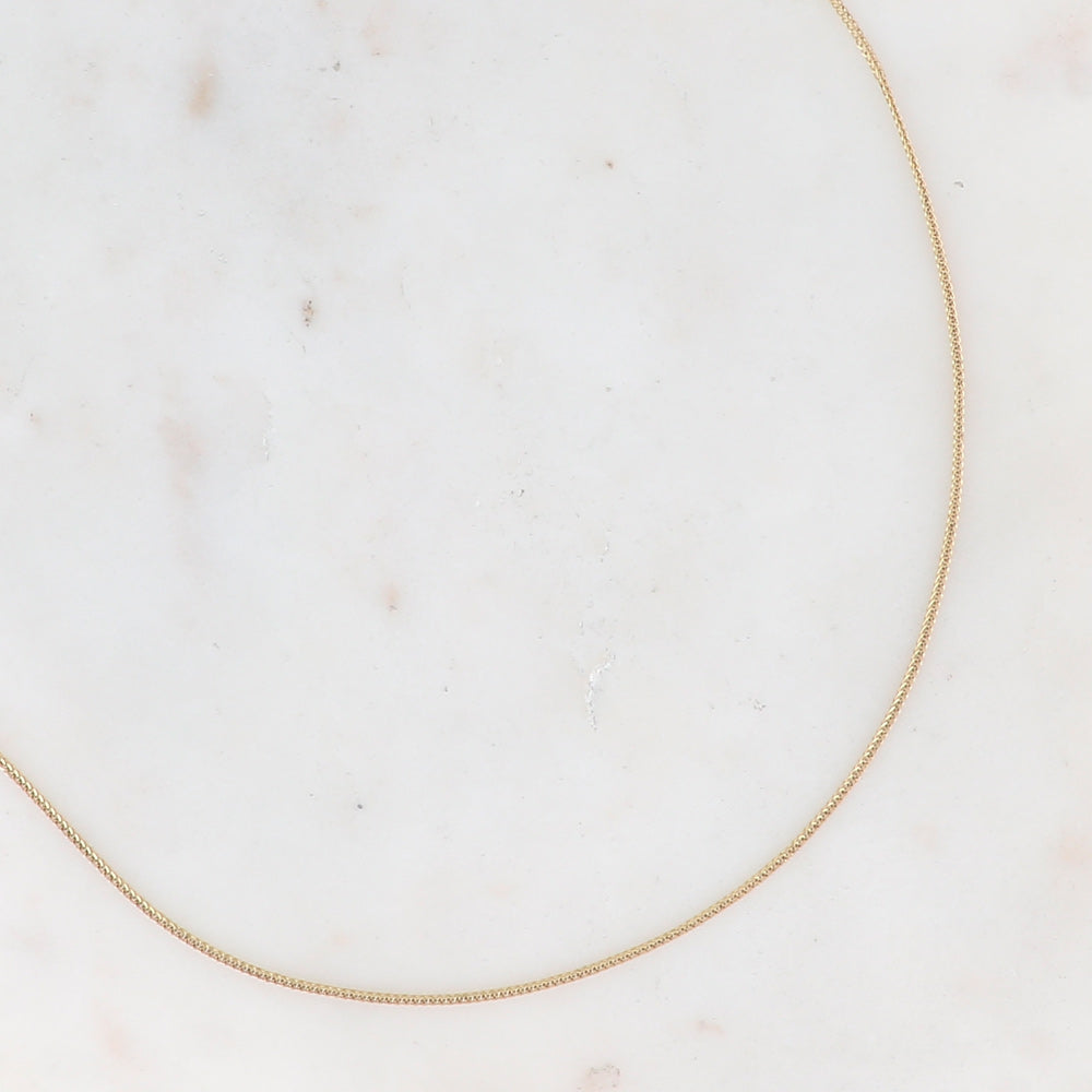 BOHM PARIS Kimmy kaulakoru pitkä kultainen ketju.