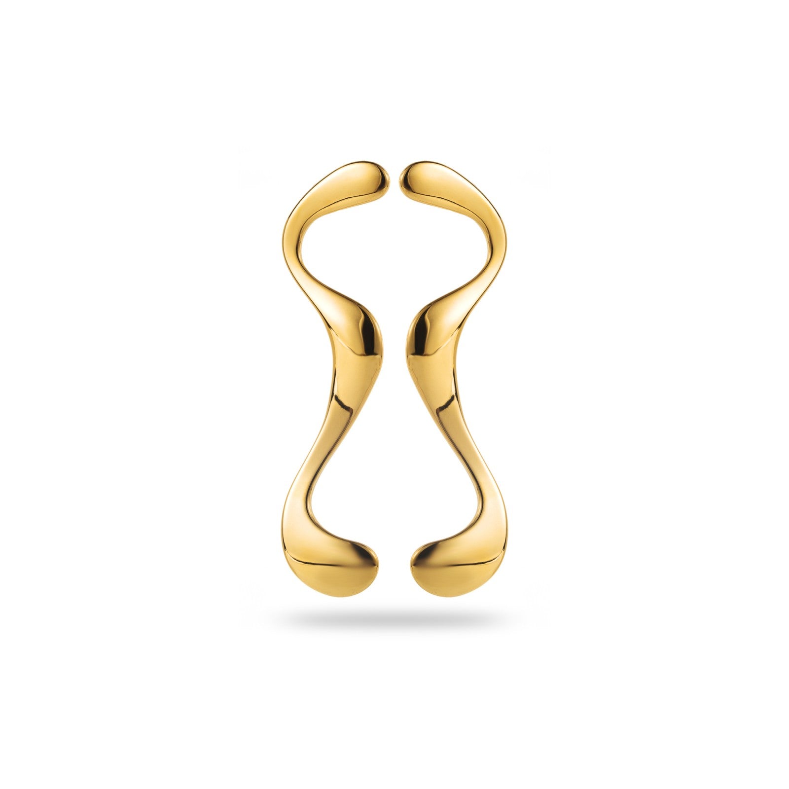 FRENCH RIVIERA | Calista -kirurginteräksiset statement napit (kulta)