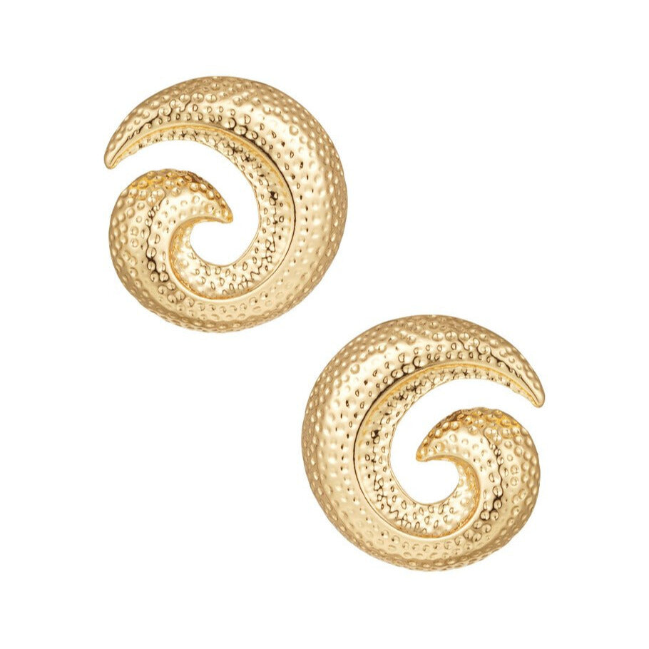 FRENCH RIVIERA | Mirae – taotut spiraalinappikorvakorut