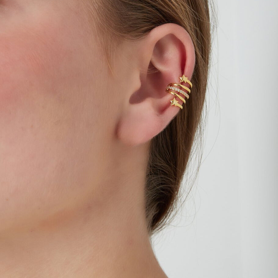 FRENCH RIVIERA | Aurora Étoile -kullanvärinen ear cuff