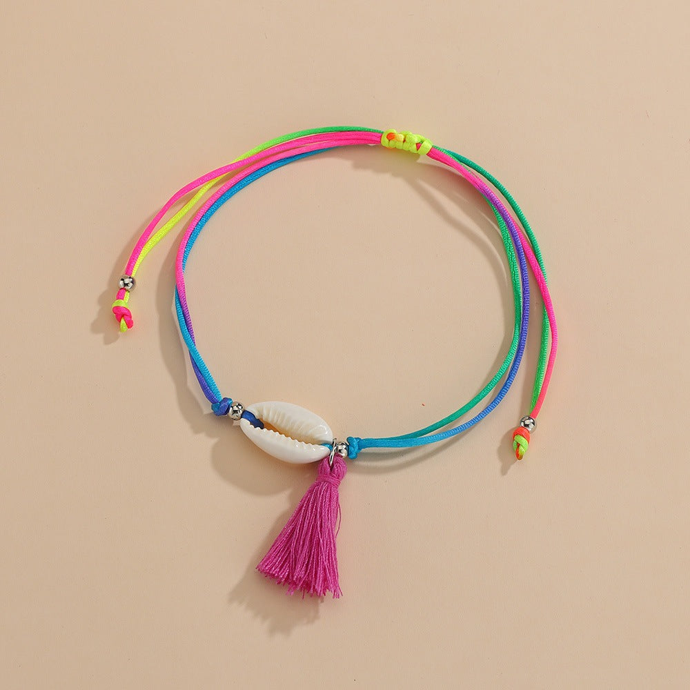 FRENCH RIVIERA | Fleur surgical steel anklet with flower (gold)