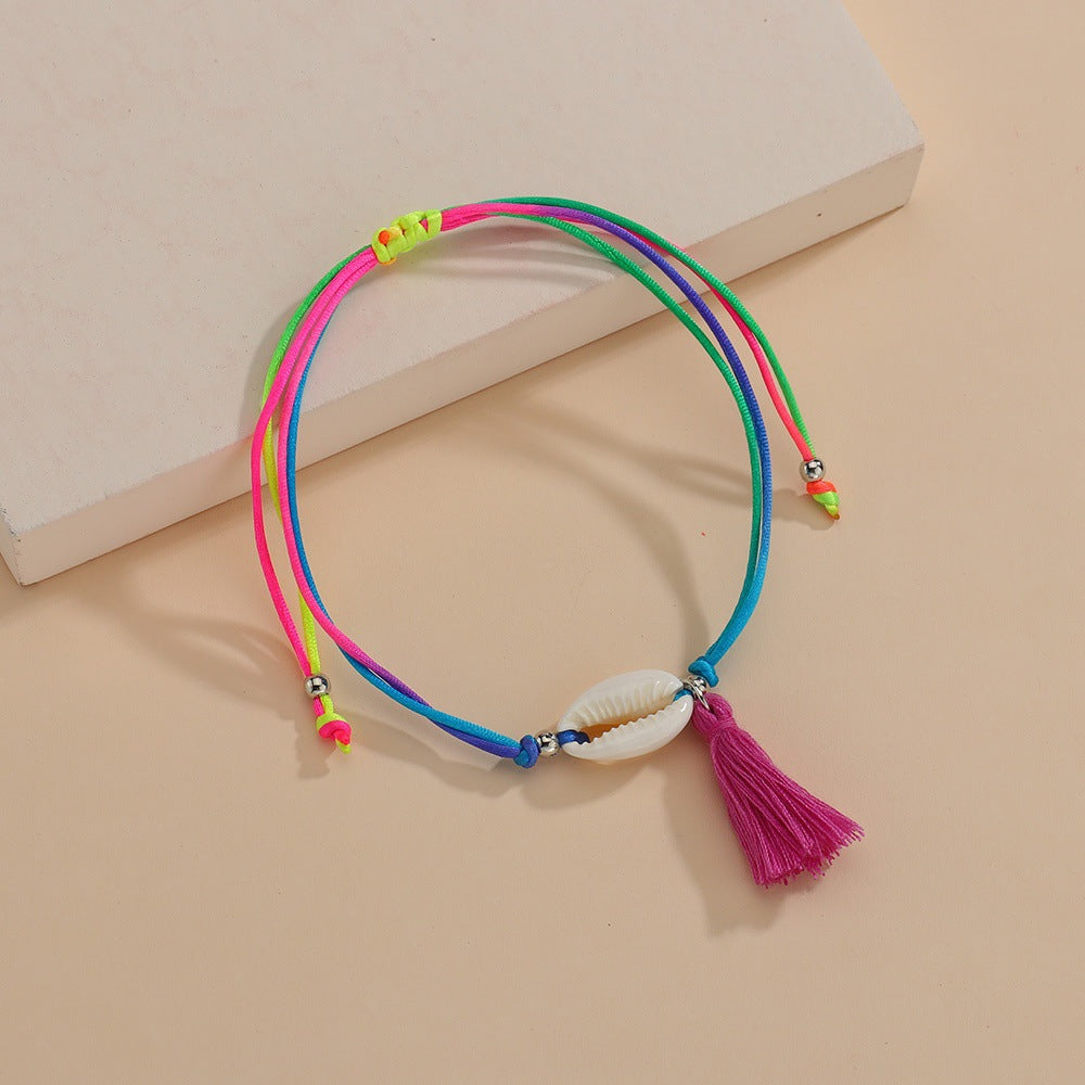 FRENCH RIVIERA | Fleur surgical steel anklet with flower (gold)