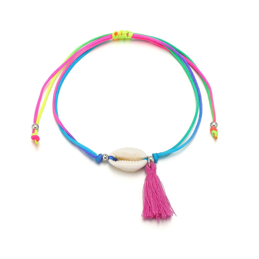 FRENCH RIVIERA | Fleur surgical steel anklet with flower (gold)