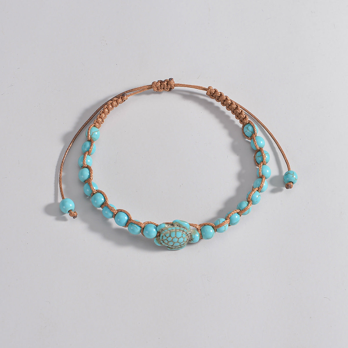 FRENCH RIVIERA | Fleur surgical steel anklet with flower (gold)